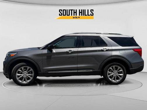 Gray Metallic 2022 Ford Explorer Limited