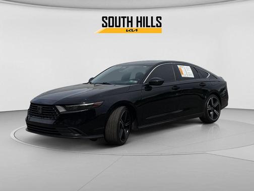 Crystal Black Pearl 2023 Honda Accord Hybrid Sport