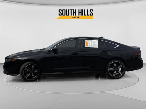 Crystal Black Pearl 2023 Honda Accord Hybrid Sport