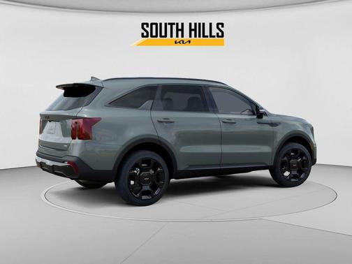Green 2026 Kia Sorento Hybrid X-LINE SX PRESTIGE