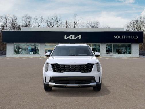 Snow White Pearl 2026 Kia Sorento Hybrid EX