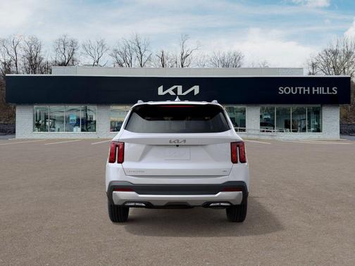 Snow White Pearl 2026 Kia Sorento Hybrid EX