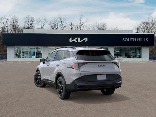 Wolf Gray 2026 Kia Sportage Hybrid X-LINE