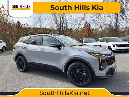 Wolf Gray 2026 Kia Sportage Hybrid X-LINE