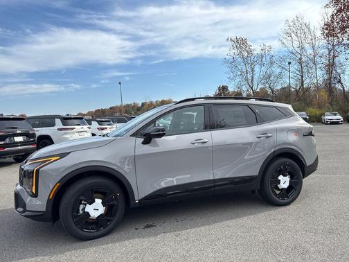 Wolf Gray 2026 Kia Sportage Hybrid X-LINE