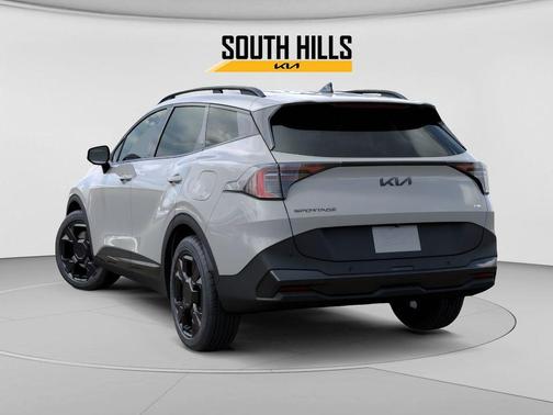 Gray 2026 Kia Sportage Hybrid X-Line