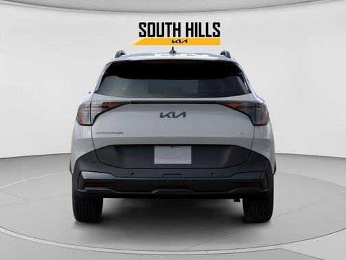 Gray 2026 Kia Sportage Hybrid X-Line