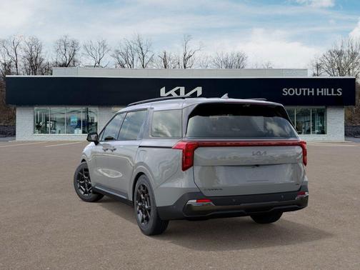 Ceramic Silver 2026 Kia Carnival Hybrid SX