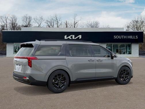 Ceramic Silver 2026 Kia Carnival Hybrid SX