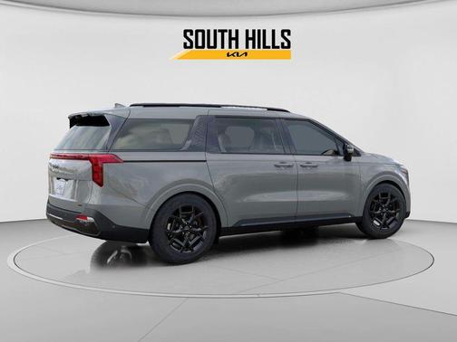 Ceramic Silver 2026 Kia Carnival Hybrid SX