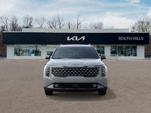 Ceramic Silver 2026 Kia Carnival Hybrid SX