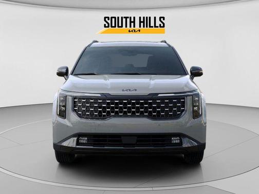 Ceramic Silver 2026 Kia Carnival Hybrid SX