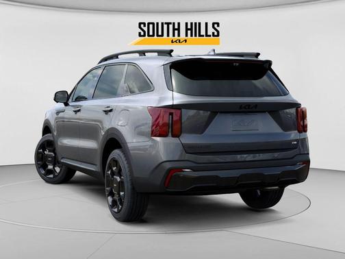 Steel Gray 2026 Kia Sorento Hybrid X-LINE SX PRESTIGE