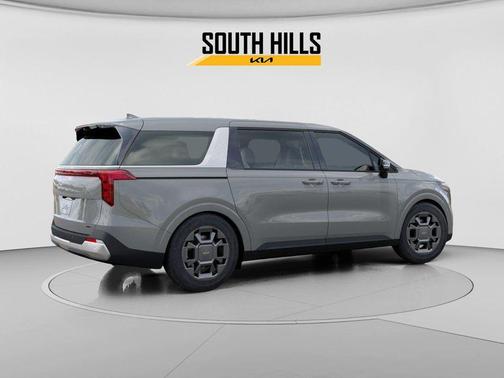 Ceramic Silver 2026 Kia Carnival Hybrid EX