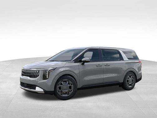 Ceramic Silver 2026 Kia Carnival Hybrid EX