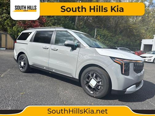 Ceramic Silver 2026 Kia Carnival Hybrid EX