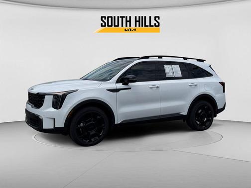 Glacial White Pearl 2025 Kia Sorento X-Line EX