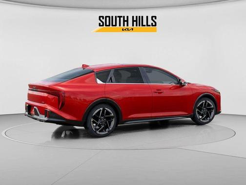 Currant Red 2025 Kia K4 GT-Line