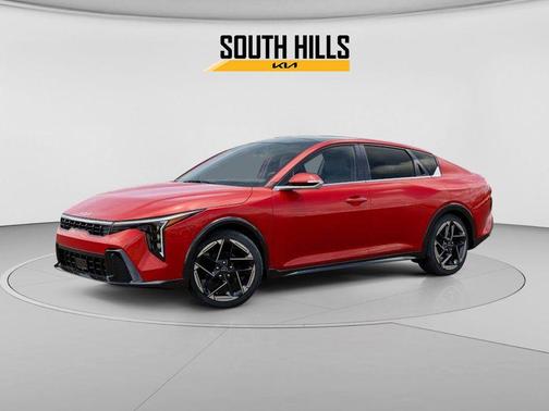 Currant Red 2025 Kia K4 GT-Line