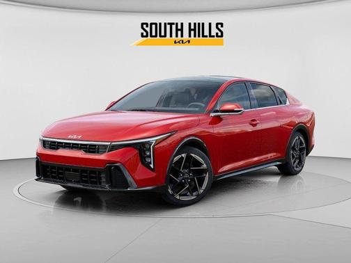 Currant Red 2025 Kia K4 GT-Line
