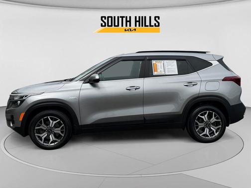 Steel Gray 2021 Kia Seltos EX