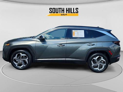 Amazon Gray 2022 Hyundai TUCSON Limited