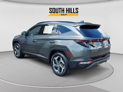 Amazon Gray 2022 Hyundai TUCSON Limited