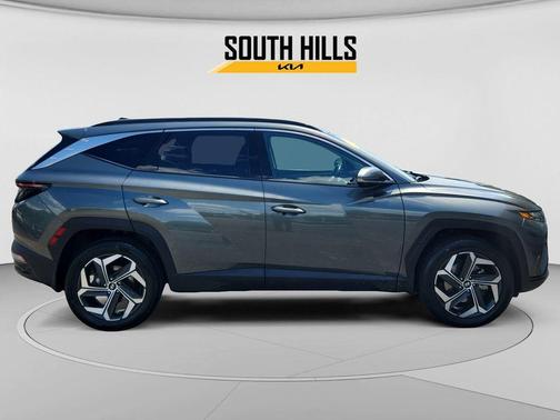 Amazon Gray 2022 Hyundai TUCSON Limited
