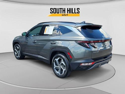 Amazon Gray 2022 Hyundai TUCSON Limited