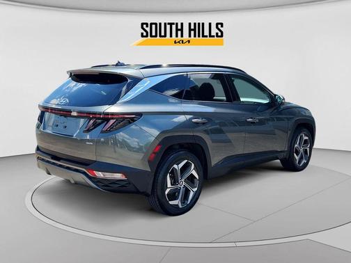 Amazon Gray 2022 Hyundai TUCSON Limited