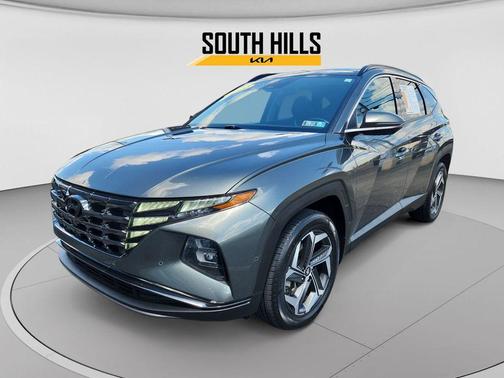 Amazon Gray 2022 Hyundai TUCSON Limited