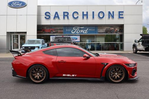 Rapid Red Metallic Tinted Clearcoat 2024 Ford Mustang GT Premium