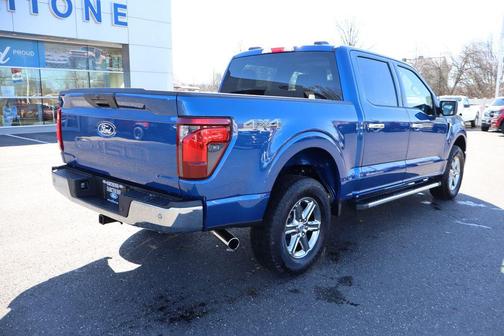 Blue 2025 Ford F-150 XLT