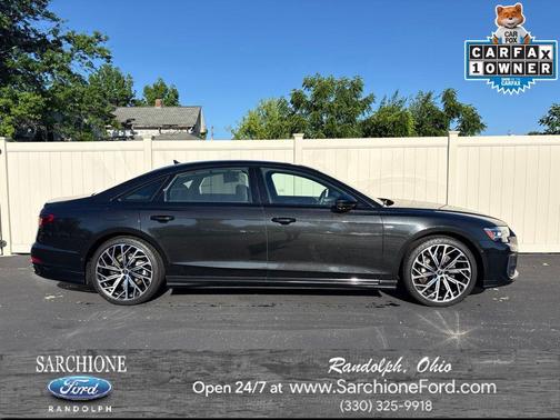 Vesuvius Gray Metallic 2023 Audi A8 L 55 TFSI quattro Tiptronic