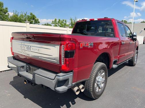 Ruby Red Metallic Tinted Clearcoat 2026 Ford F-350 King Ranch