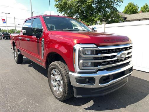 Ruby Red Metallic Tinted Clearcoat 2026 Ford F-350 King Ranch
