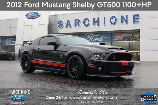 Black 2012 Ford Shelby GT500 Base