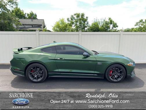 Eruption Green Metallic 2023 Ford Mustang Mach 1 Fastback