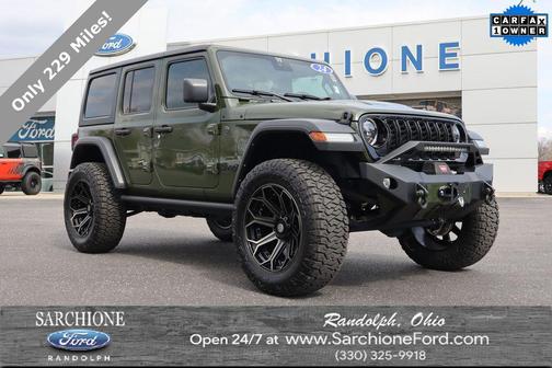 Sarge Green Clearcoat 2024 Jeep Wrangler Willys