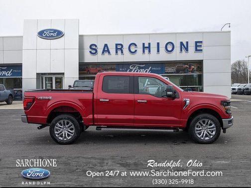 Rapid Red Metallic Tinted Clearcoat 2025 Ford F-150 XLT
