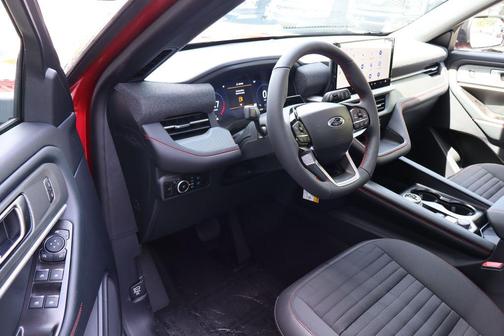 Rapid Red Metallic Tinted Clearcoat 2026 Ford Explorer ST-Line