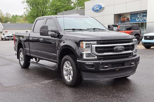 Agate Black Metallic 2020 Ford F-250 Platinum