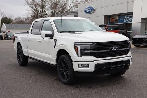 Star White Metallic Tri-Coat 2026 Ford F-150 Platinum