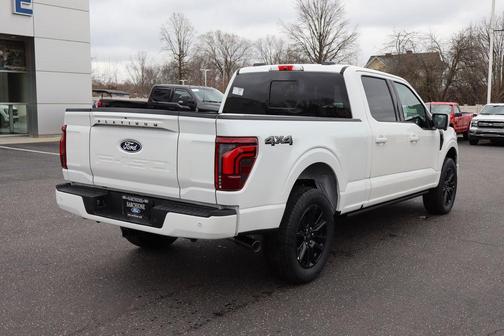 Star White Metallic Tri-Coat 2026 Ford F-150 Platinum
