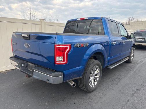 Lightning Blue 2017 Ford F-150 XLT