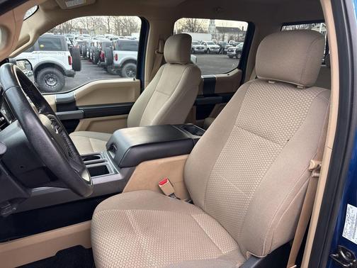 Lightning Blue 2017 Ford F-150 XLT