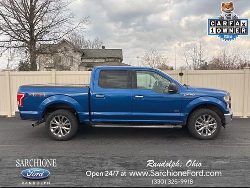 Lightning Blue 2017 Ford F-150 XLT