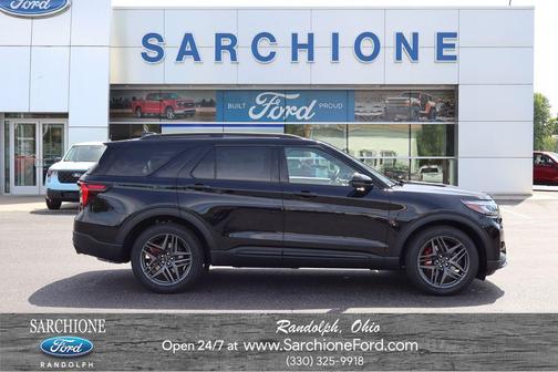 Agate Black Metallic 2026 Ford Explorer ST