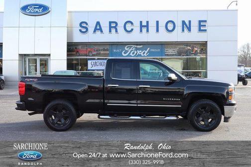 Black 2015 Chevrolet Silverado 1500 LTZ