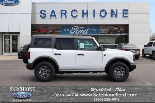 Oxford White 2026 Ford Bronco Big Bend